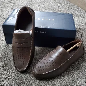 Cole Haan Men's Grand Laser Penny Driver Driving Style Loafer