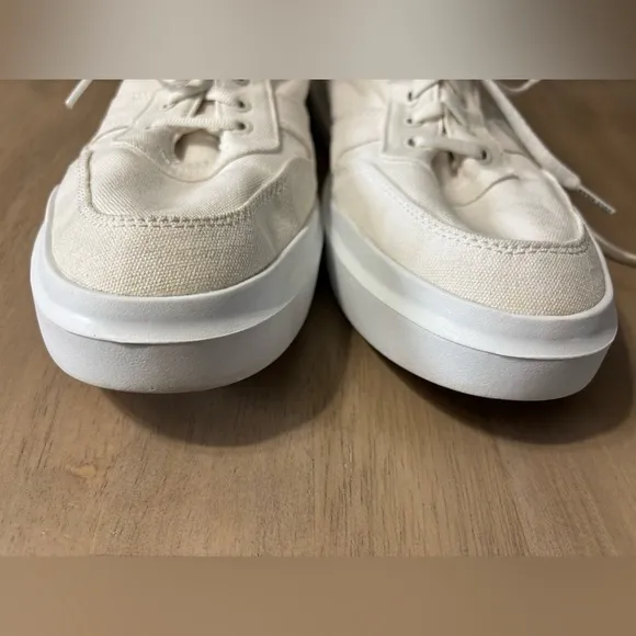 Cole Haan Optic White Leather Sneakers Grand 360 design  Size 11.5