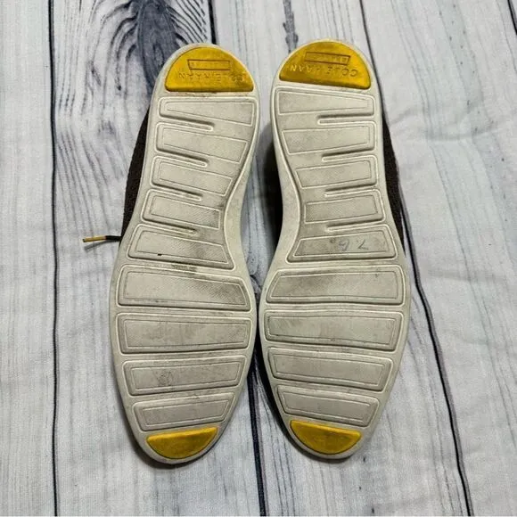 Cole Haan Shoes Men 13 M OriginalGrand Oxford Plain Toe Gray Stitchlite