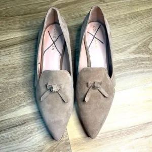 Cole Haan Viola Skimmer Flat LIGHT WHISKEY SUEDE size 7B