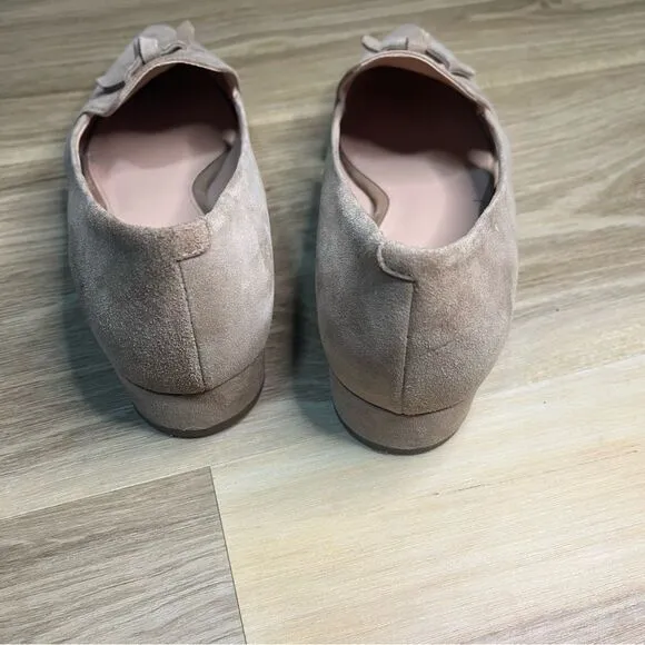 Cole Haan Viola Skimmer Flat LIGHT WHISKEY SUEDE size 7B