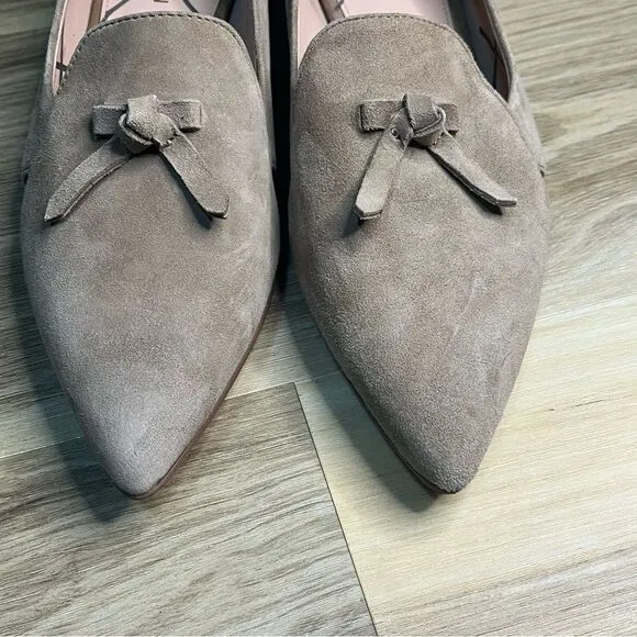 Cole Haan Viola Skimmer Flat LIGHT WHISKEY SUEDE size 7B