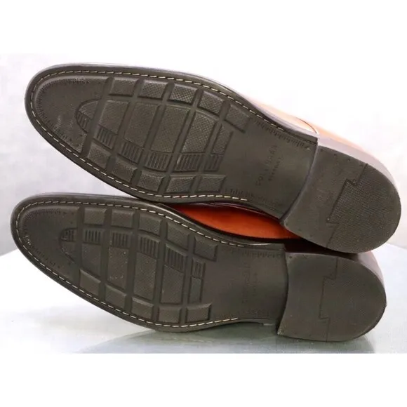 Cole Haan Warren $140 Men's Cap Toe Dress Shoes Size 10 Leather Brown C20153