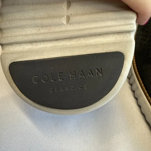 Cole Haan Zerogrand 2.0 Oxford Shoes Mens Size 11 Black Wingtip Casual‎