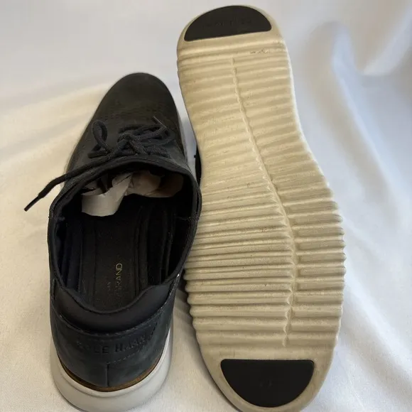 Cole Haan Zerogrand 2.0 Oxford Shoes Mens Size 11 Black Wingtip Casual‎