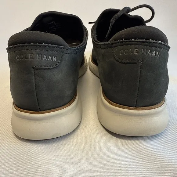 Cole Haan Zerogrand 2.0 Oxford Shoes Mens Size 11 Black Wingtip Casual‎