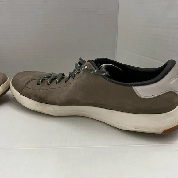 Cole Haun Mens size 12 Grand Pro Topspin Speaker Gray/Brown