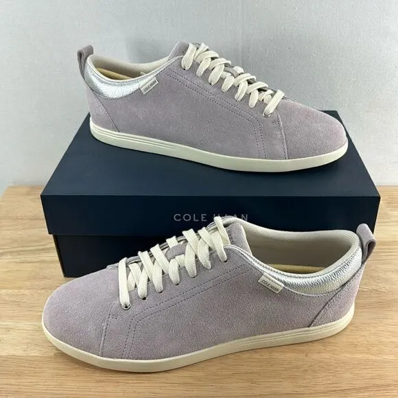 Cole Haan Carly Suede Sneakers- Lilac- Size 8.5 B- NIB