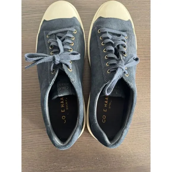 Cole Haan GrandPro Rally Cap Toe Men's Sneakers Shoes Size 10 Navy C38329
