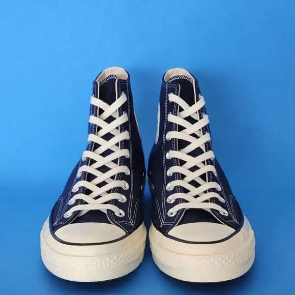 Converse Chuck 70 Hi Midnight Navy/Egret/Black Unisex Sneakers 172676C NWT