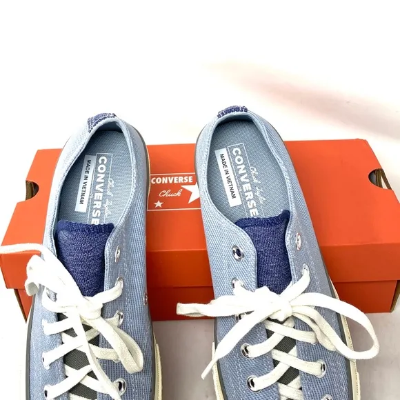 Converse Chuck 70 OX Shoes Low Top Men's Size Sneakers Skate Canvas Blue A04510C