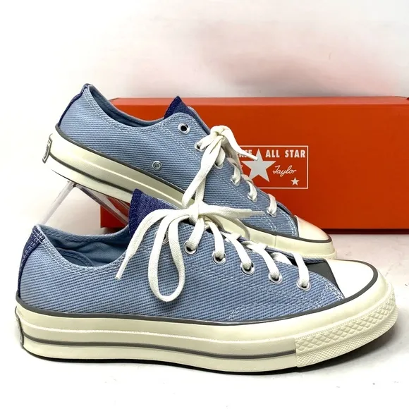 Converse Chuck 70 OX Shoes Low Top Men's Size Sneakers Skate Canvas Blue A04510C