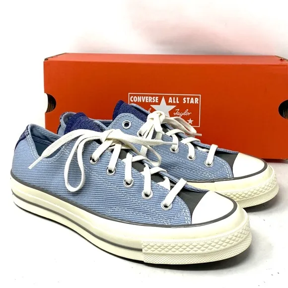 Converse Chuck 70 OX Shoes Low Top Men's Size Sneakers Skate Canvas Blue A04510C