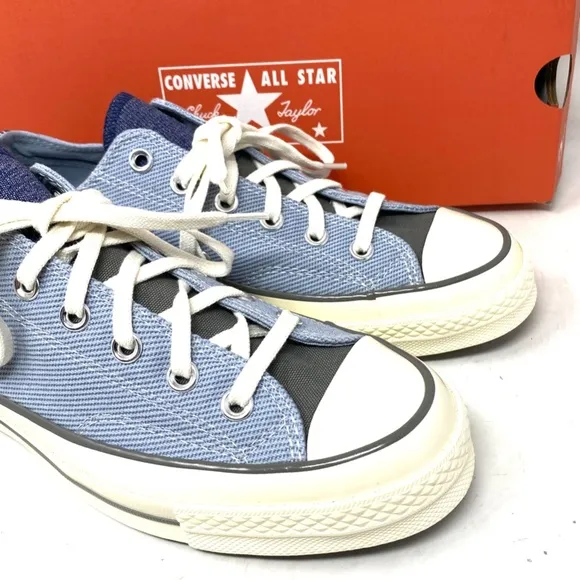 Converse Chuck 70 OX Shoes Low Top Men's Size Sneakers Skate Canvas Blue A04510C