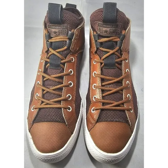 Converse Men's Chuck Taylor All Star Ultra Dark Brown/Brown/White Size 9.5