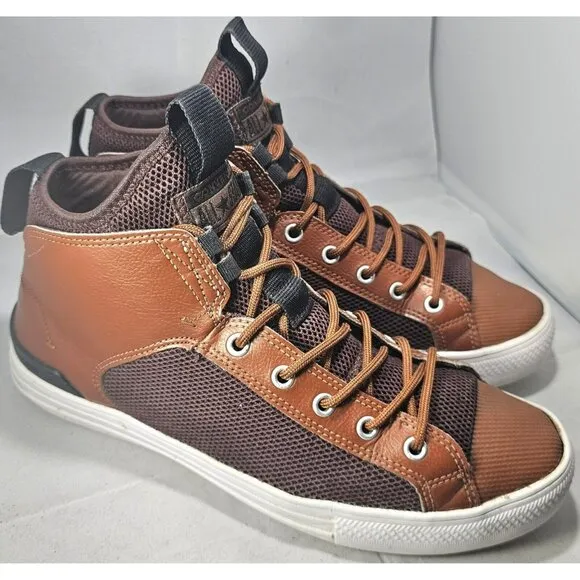 Converse Men's Chuck Taylor All Star Ultra Dark Brown/Brown/White Size 9.5