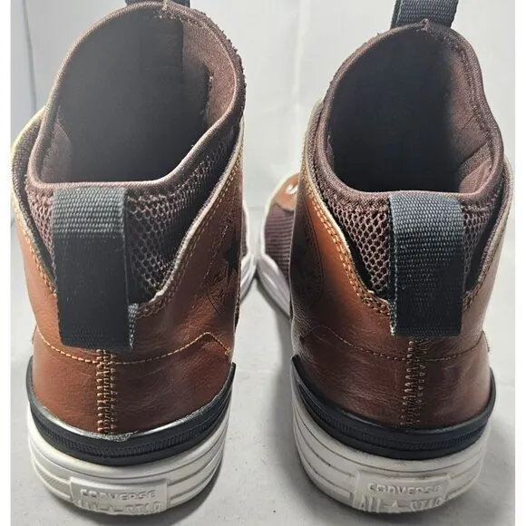 Converse Men's Chuck Taylor All Star Ultra Dark Brown/Brown/White Size 9.5