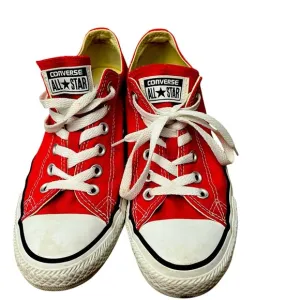 Converse Red All Star Sneakers women’s size 7.5