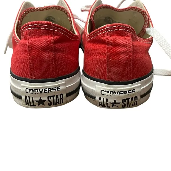 Converse Red All Star Sneakers women’s size 7.5