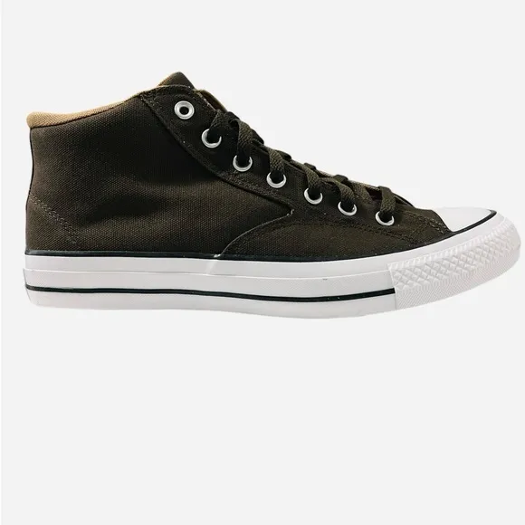 Converse Unisex CTAS Malden Mid Canvas Sneaker Shoes Brown Size 11.5