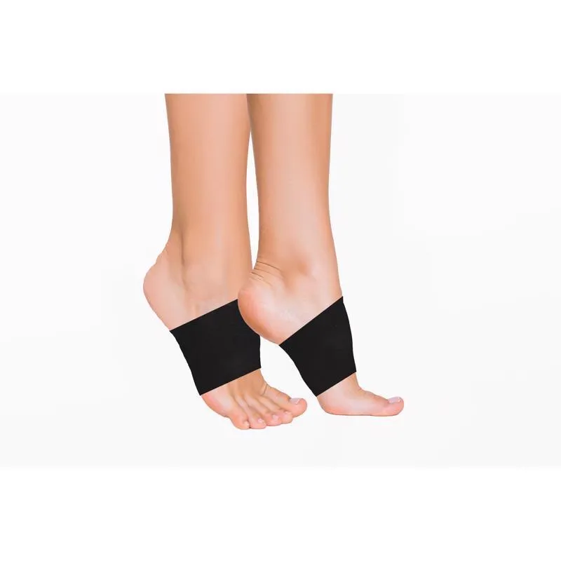 Copper Fit Health  Black Basic Foot Compression Sleeve 1 box 2 ct