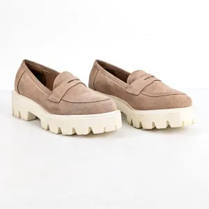 Cordani Women Audrey Sabbia Suede  Penny Loafer Shoes sz 9.5US EUR40