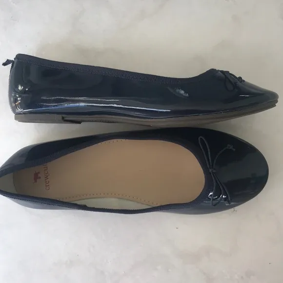 Crewcuts Ballet Flat Shoes, Blue, Size 5, NEW