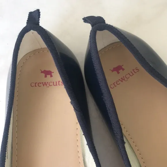 Crewcuts Ballet Flat Shoes, Blue, Size 5, NEW
