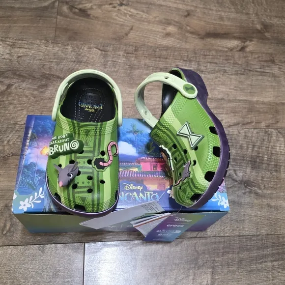 Crocs X Disney Encanto Glow in the Dark  Sandals Toddler Girls C10