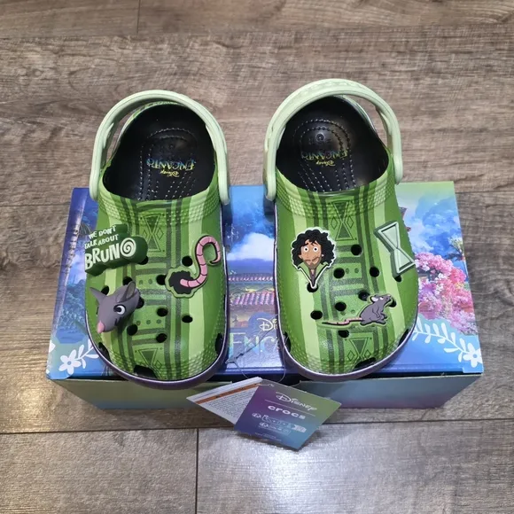 Crocs X Disney Encanto Glow in the Dark  Sandals Toddler Girls C10