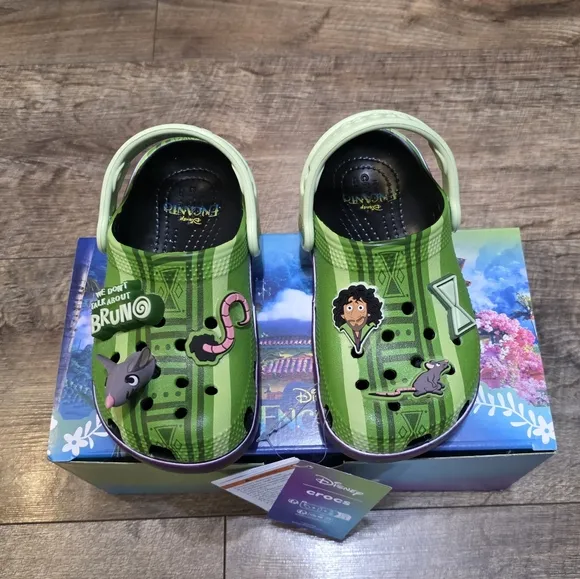 Crocs X Disney Encanto Glow in the Dark  Sandals Toddler Girls C10
