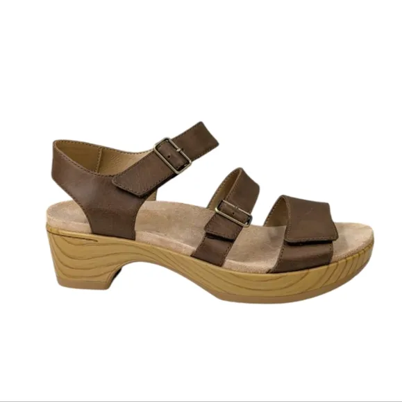 Dansko Malena Sandals EUC $140 Size 39 US 8.5/9     S3386