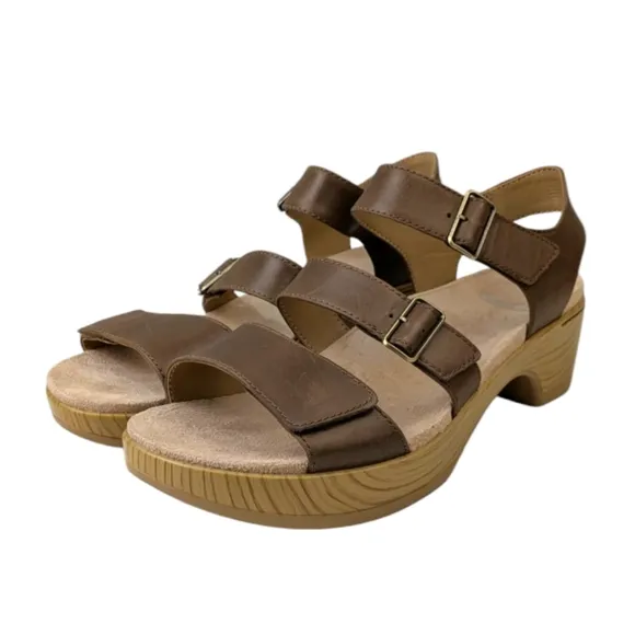 Dansko Malena Sandals EUC $140 Size 39 US 8.5/9     S3386