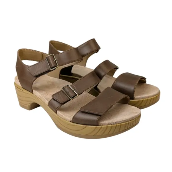 Dansko Malena Sandals EUC $140 Size 39 US 8.5/9     S3386