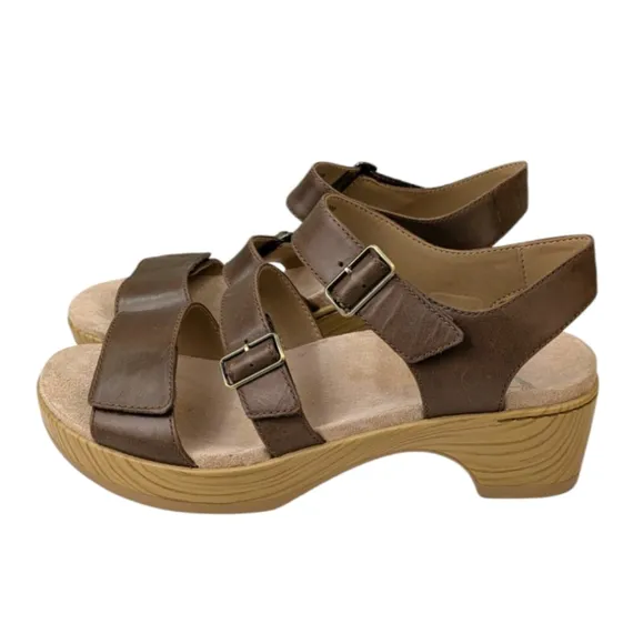 Dansko Malena Sandals EUC $140 Size 39 US 8.5/9     S3386