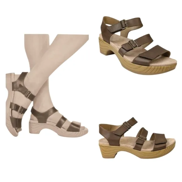 Dansko Malena Sandals EUC $140 Size 39 US 8.5/9     S3386