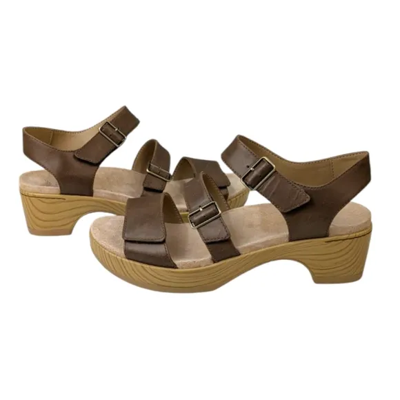 Dansko Malena Sandals EUC $140 Size 39 US 8.5/9     S3386