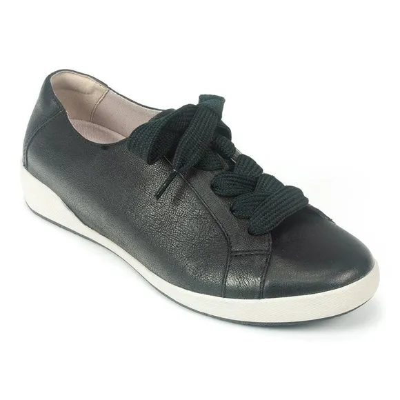 Dansko Orli Sneaker Black Textured Nubuck Sneakers size 39 size 8.5