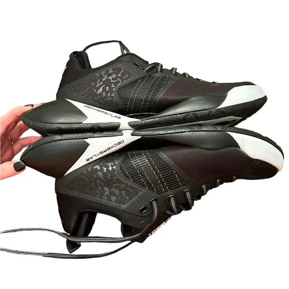 Deckers X Lab K-ST 21 Low Black &amp; White Sneakers Men's Size‎ 10 Hypersneaker