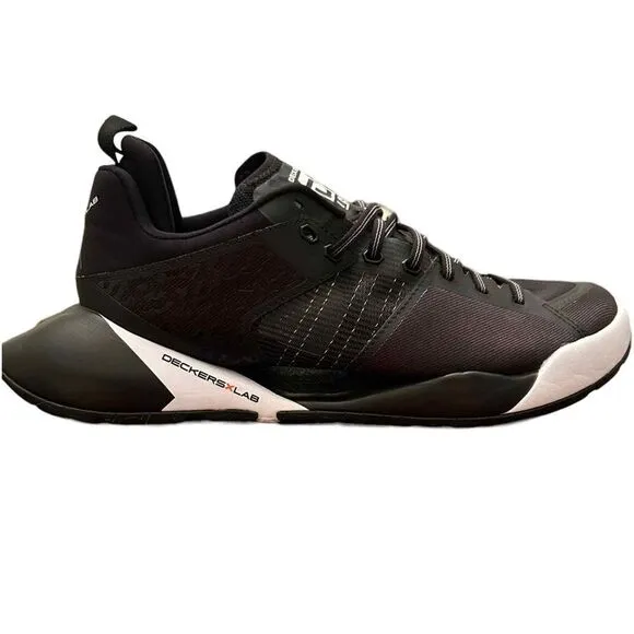 Deckers X Lab K-ST 21 Low Black &amp; White Sneakers Men's Size‎ 10 Hypersneaker
