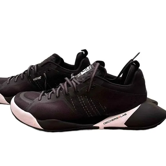 Deckers X Lab K-ST 21 Low Black &amp; White Sneakers Men's Size‎ 10 Hypersneaker