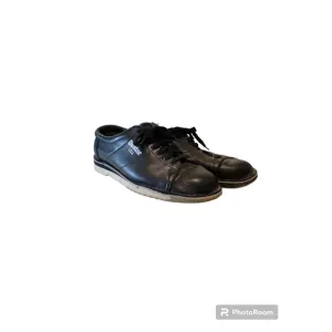Dexter Vintage Bowling Shoes Mens Sz 10.5M Black Lace Up Right Handed Bowler
