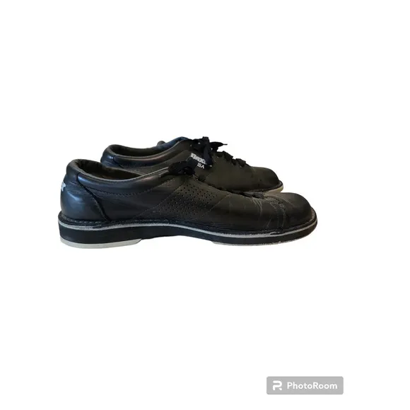 Dexter Vintage Bowling Shoes Mens Sz 10.5M Black Lace Up Right Handed Bowler