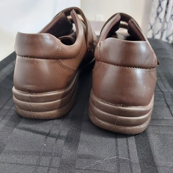 DIABETIC Cosyfeet Shoes Mens 12.5 Bart Extra Wide for Swollen Feet Leather
