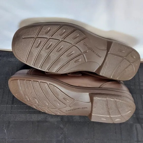 DIABETIC Cosyfeet Shoes Mens 12.5 Bart Extra Wide for Swollen Feet Leather