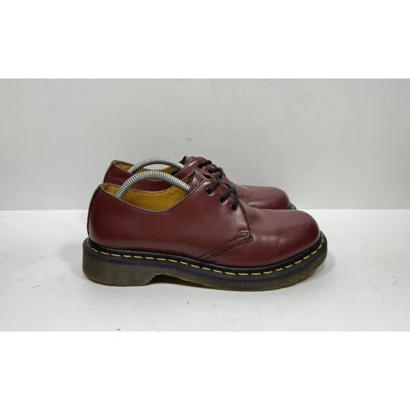 Doc Dr. Martens 1461 Oxford Leather Shoes Women’s Size 7 Cherry Red 11837