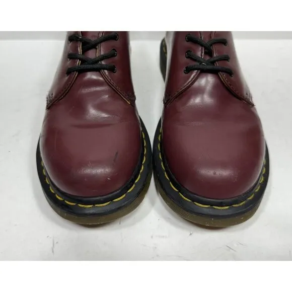 Doc Dr. Martens 1461 Oxford Leather Shoes Women’s Size 7 Cherry Red 11837