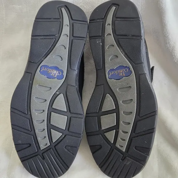 Dr. Comfort Brian 6410 Black Comfort Stretch Diabetic Orthotic Shoe Size 10.5W