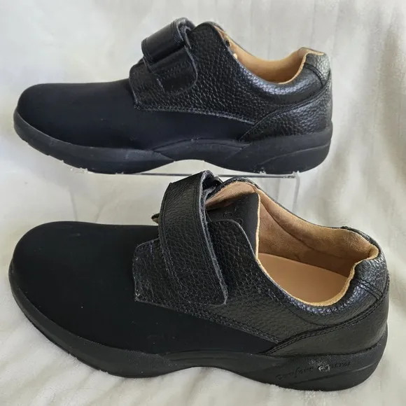 Dr. Comfort Brian 6410 Black Comfort Stretch Diabetic Orthotic Shoe Size 10.5W