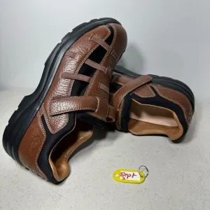 Dr Comfort Brown Leather Shoes Betty 3820 Diabetic Size 9,5 W New